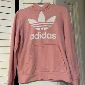 Womens Pink Adidas Original Hoodie